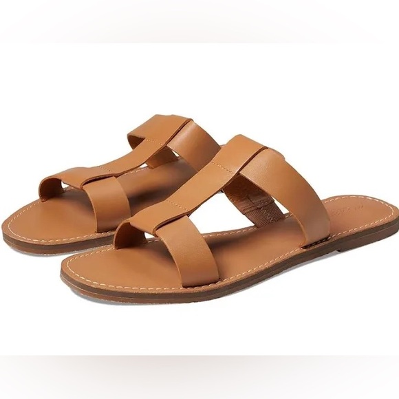 Madewell T-Strap Slide Sandal - Picture 1 of 8